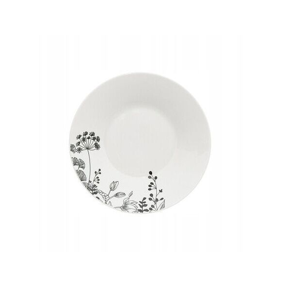 Porcelanowa zastawa dla 6 osób WHITE FLORAL, 18 elementów