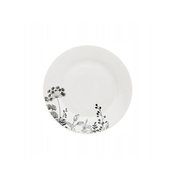 Porcelanowa zastawa dla 6 osób WHITE FLORAL, 18 elementów