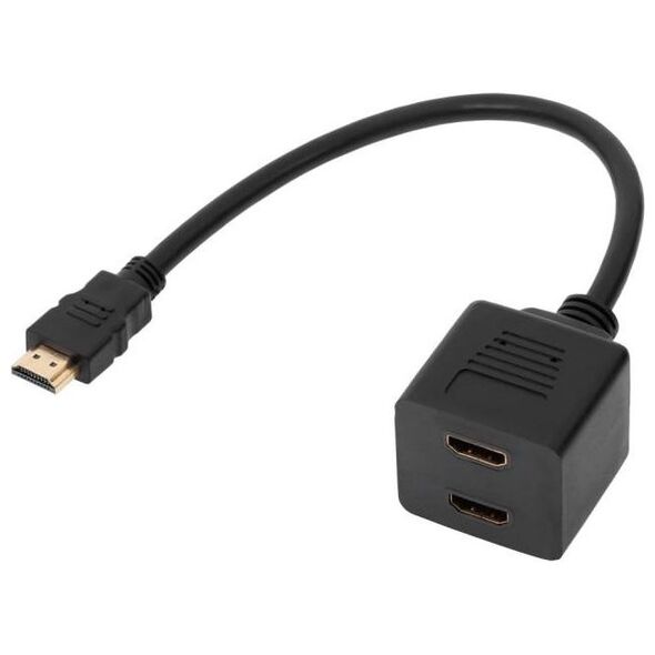 CABLETECH 0.3m μαύρο (ZLA0791)