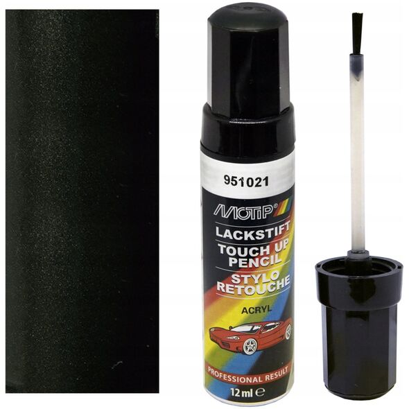 ΒΑΦΗ MOTIP ΜΑΥΡΟ 951021 ΜΕΤΑΛΛΙΚΟ 12ML