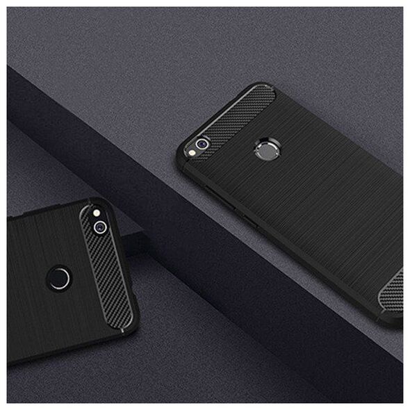 ΘΗΚΗ CARBON LUX BLACK CASE HUAWEI HONOR V30 / V30 PRO standard