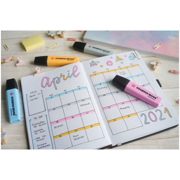 STABILO Υπογραμμιστής Boss κόκκινος 70/40