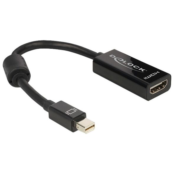 Μετατροπέας AV Delock DisplayPort Mini - HDMI μαύρο (65099)