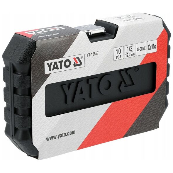 ΣΕΤ ΚΑΡΥΔΑΚΙΑ ΚΡΟΥΣΤΙΚΑ 1/2'' ΜΑΚΡΙΑ 10 ΤΕΜ. 10-27MM