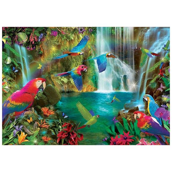 Educa Παζλ 1000 κομμάτια Τροπικά παπαγαλάκια