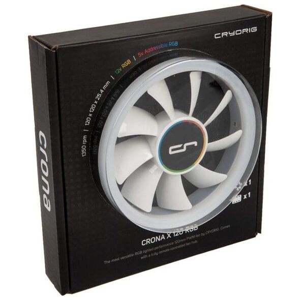 Ανεμιστήρας Cryorig Crona X 120 ARGB (CR-XRX1)