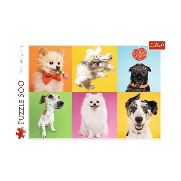 Trefl Παζλ 500 Κομμάτια Σκύλοι