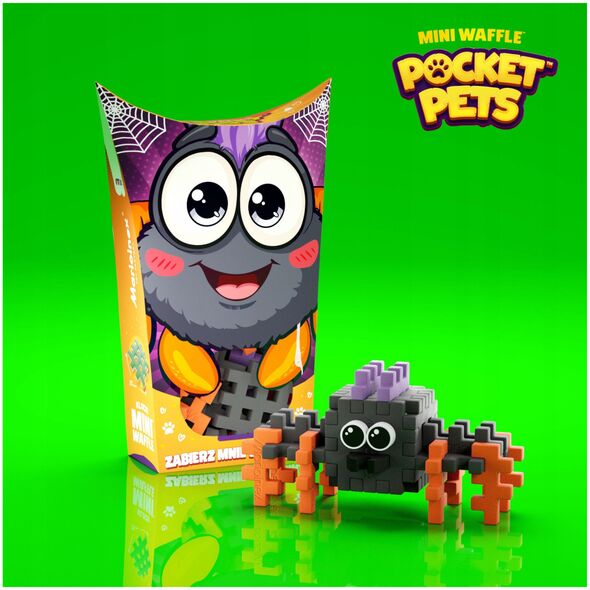 *****Μίνι γκοφρέτες PocketPets Pająk 06965