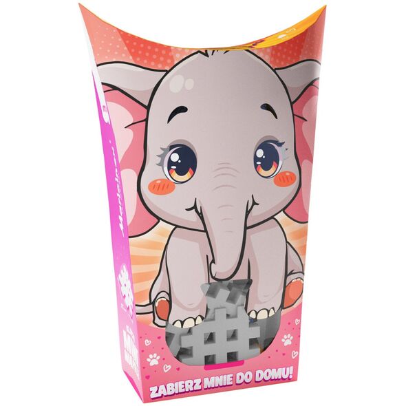 *****Μίνι τουβλάκια βάφλες PocketPets Ελέφαντας 07023