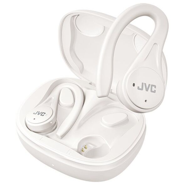 JVC Sports TWS White, True Wireless Stereo (TWS), 20 - 20000 Hz, Calls/Music, 6.8 g, Headset, White