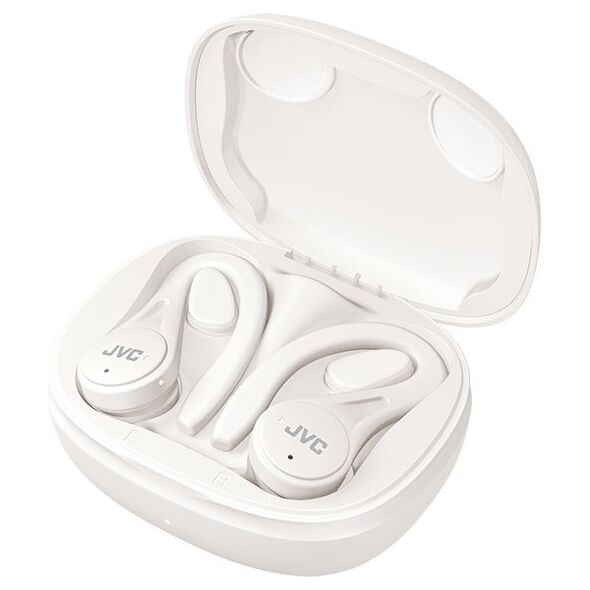 JVC Sports TWS White, True Wireless Stereo (TWS), 20 - 20000 Hz, Calls/Music, 6.8 g, Headset, White