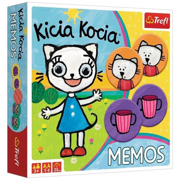 Trefl Παιχνίδι Μνήμης Kicia Kocia 01894 Trefl