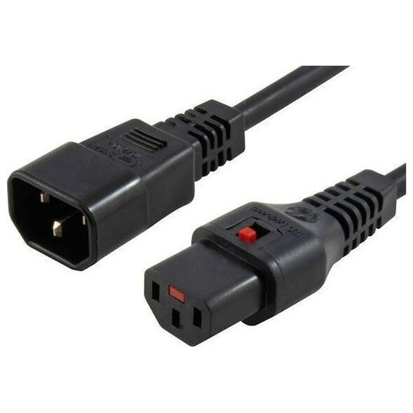 Καλώδιο τροφοδοσίας MicroConnect IEC LOCK C13 to C14