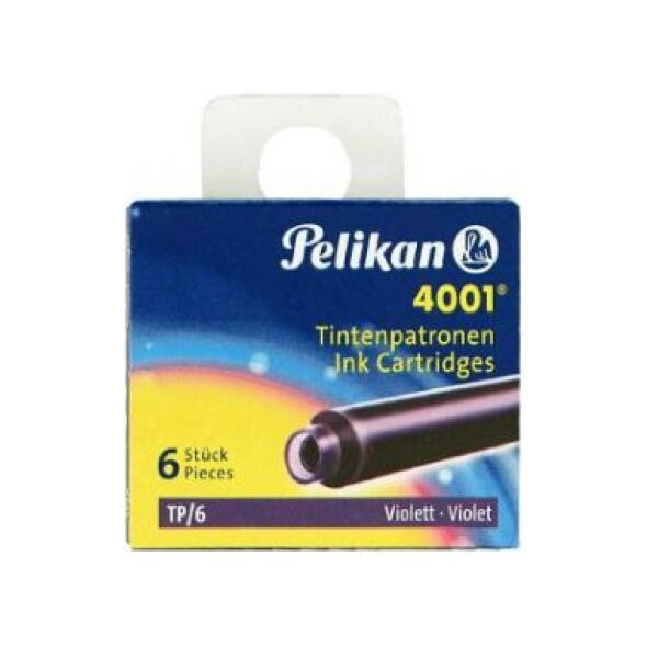 Pelikan Κασέτες κοντές TP/6 μοβ