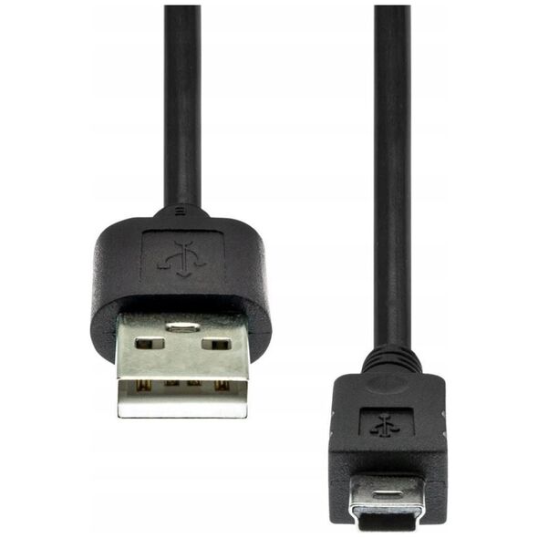 Καλώδιο USB ProXtend USB-A - miniUSB-B 1 m Μαύρο (JAB-7467625)