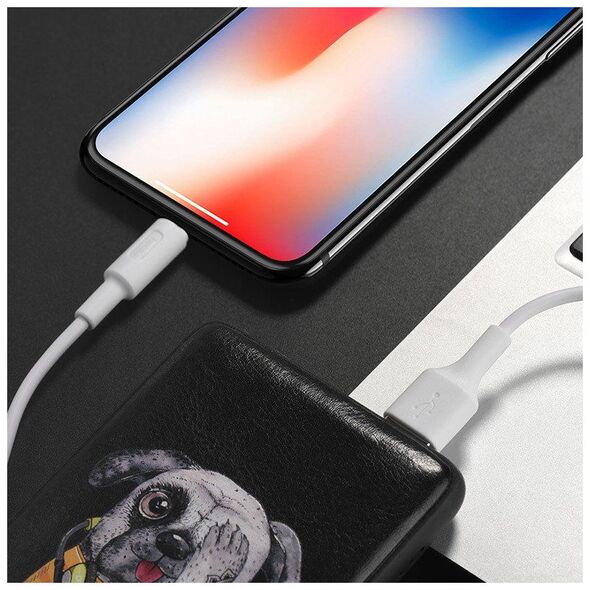 Καλώδιο USB Hoco USB-A - microUSB 1 m Λευκό (6957531080114)