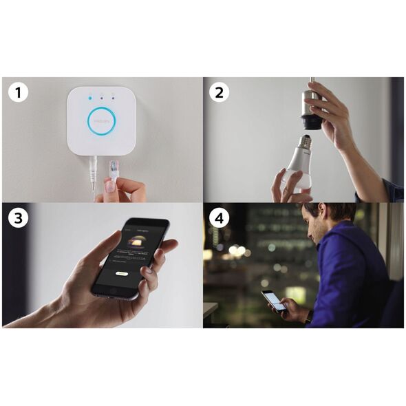 Signify Philips Hue White Ambiance GU10 Διπλό Πακέτο 2x350lm