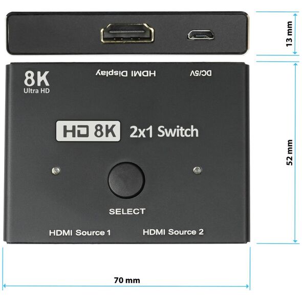 Alcasa Alcasa HDMI Switcher
