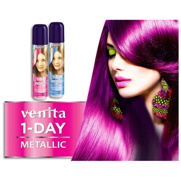 Venita 1-Day color spray 8 ροζ κόσμος