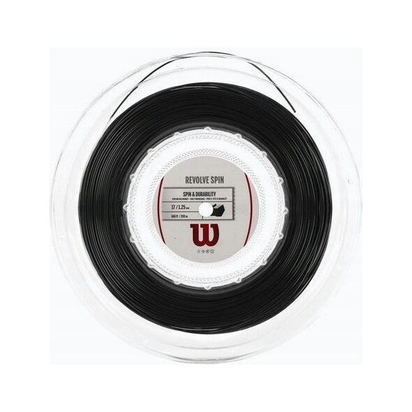 Wilson Revolve χορδή ρολό, μαύρο, 16/1.30 mm