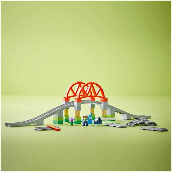 Duplo Γέφυρα και σιδηροδρομικές γραμμές — σετ επέκτασης (10426)