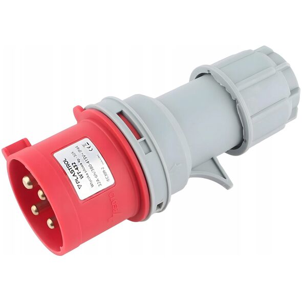 Βύσμα ισχύος 4p - 32A WT-432 Plastrol