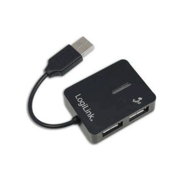 HUB USB LogiLink 4x USB-A 2.0 (UA0139)