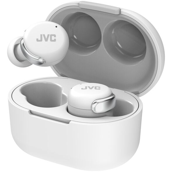 JVC Active Noise Cancelling TWS White, True Wireless Stereo (TWS), 20 - 20000 Hz, Calls/Music, 8.4 g, Headset, White