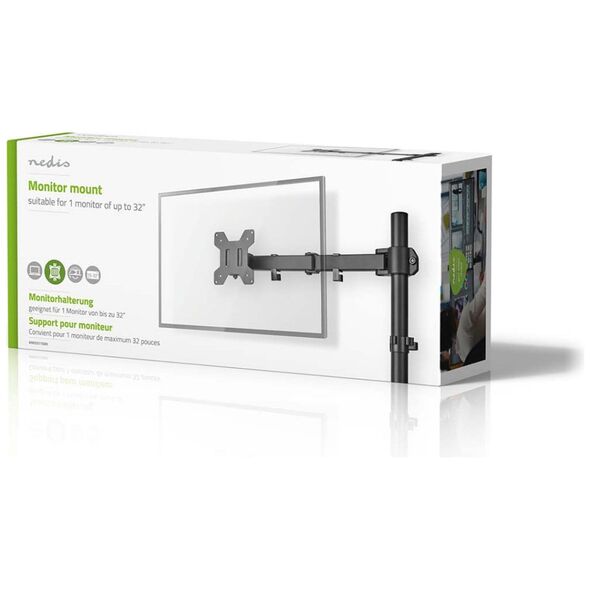 Βραχίονας μονής οθόνης Nedis για μία οθόνη