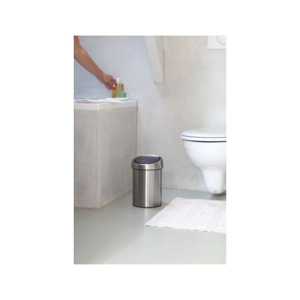 Κάδος τουαλέτας/απορριμμάτων Brabantia Touch Bin, 3 l