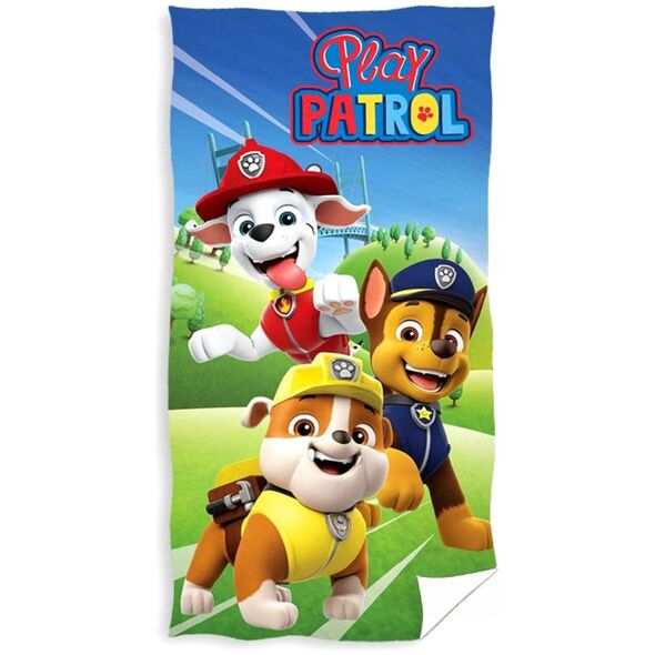 Πετσέτα παραλίας από βαμβάκι Paw Patrol της Spin Master