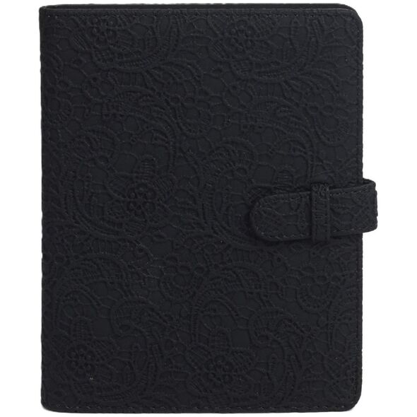 Θήκη LoveInstant Άλμπουμ για 128 Φωτογραφίες για Fujifilm Instax Mini 99 40 12 11 9 Liplay Evo Link 2 / Μαύρη Δαντέλα