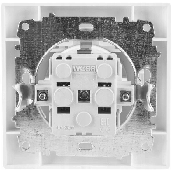 Πρίζα με καπάκι τύπου: schuko VCX LC 18 Λευκό