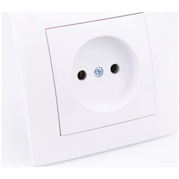 Μονή πρίζα VCX LC 07 Λευκό