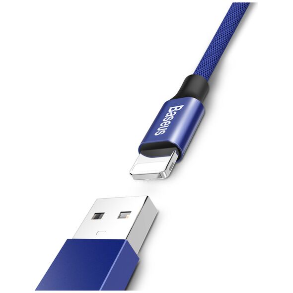 Καλώδιο USB Baseus USB-A - Lightning 1.2 m Μπλε (25264-uniw)