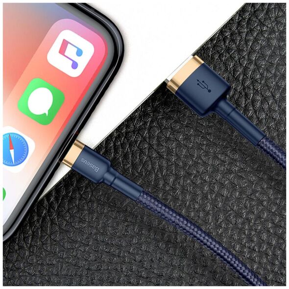 Καλώδιο USB Baseus USB-A - Lightning 1 m Μπλε (CALKLF-BV3)