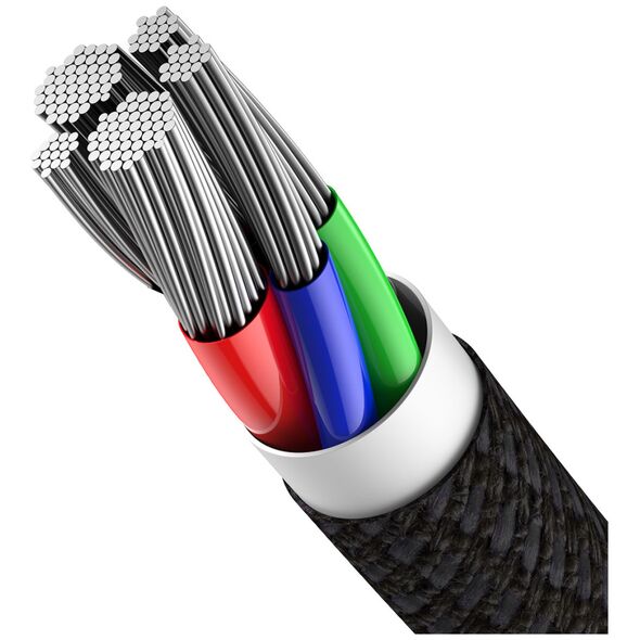 Καλώδιο USB Baseus USB-C - Lightning 1 m Μαύρο (CATLGD-01)