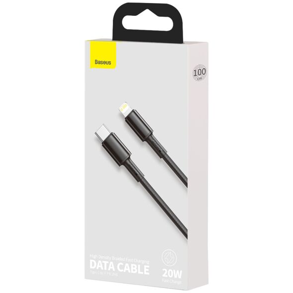 Καλώδιο USB Baseus USB-C - Lightning 1 m Μαύρο (CATLGD-01)