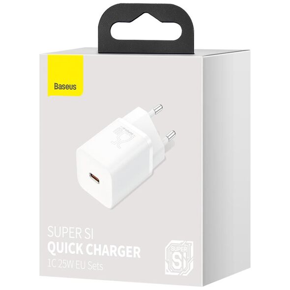 Φορτιστής Baseus Super Si 1x USB-C 3 A (BSU3037WHT)