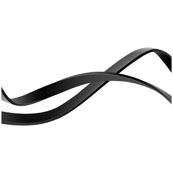 Baseus cable Bright Mirror 2 3w1 USB - micro USB + Lightning + USB-C 1,1m 100W black retractable 6932172609139