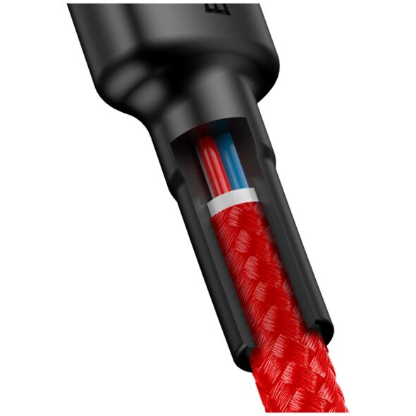 Καλώδιο USB Baseus USB-C - USB-C 2 m Κόκκινο (SB4860)