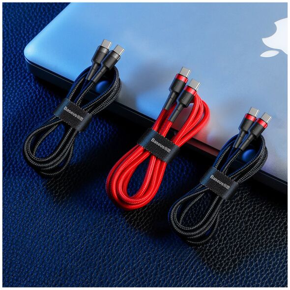 Καλώδιο USB Baseus USB-C - USB-C 2 m Κόκκινο (SB4860)