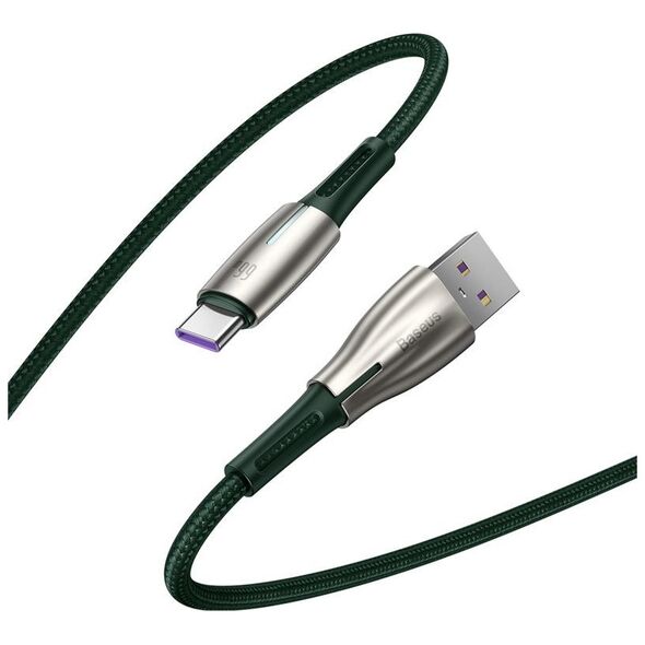 Καλώδιο USB Baseus USB-A - USB-C 0.25 m Μαύρο (BSU3117BLK)