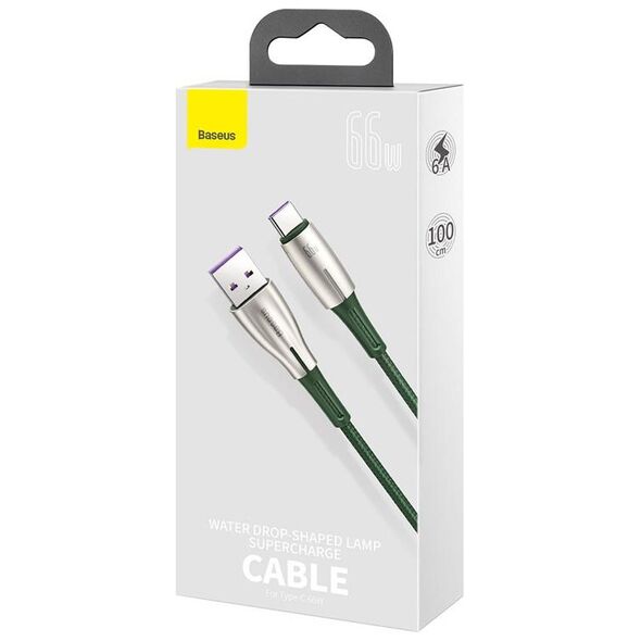 Καλώδιο USB Baseus USB-A - USB-C 0.25 m Μαύρο (BSU3117BLK)