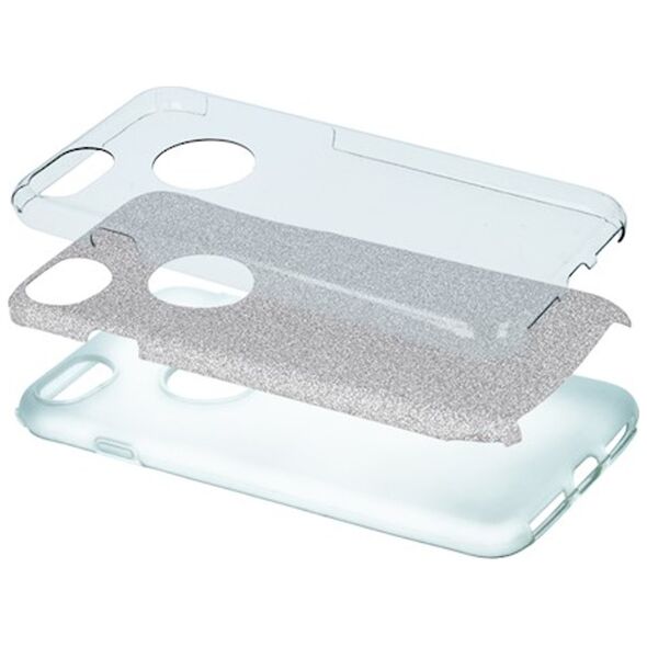 Case SAMSUNG GALAXY A55 5G Glitter silver