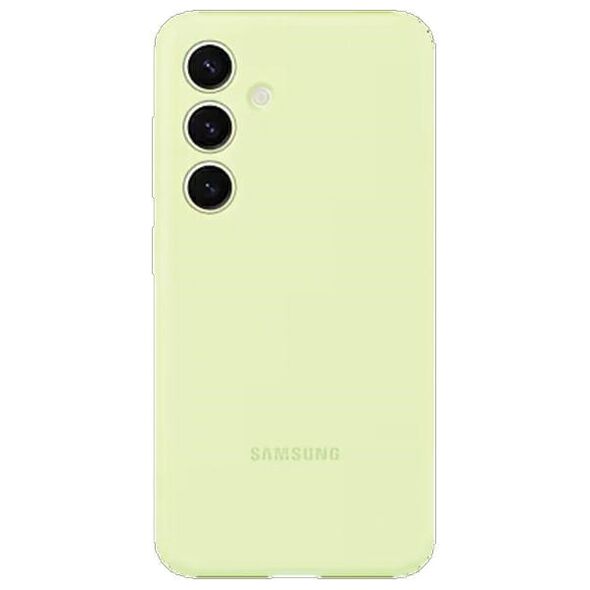Case SAMSUNG GALAXY S24+ Silicone Case SAMSUNG (EF-PS926TGEGWW) light green