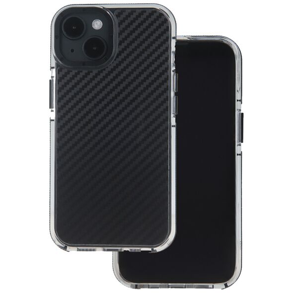 Acrylic Carbon case for iPhone 15 Pro Max 6,7" czarna 5907457763456