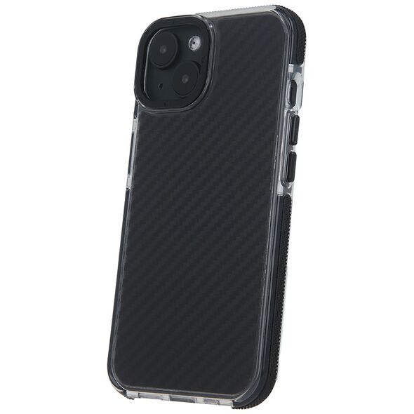 Acrylic Carbon case for iPhone 15 Pro Max 6,7" czarna 5907457763456