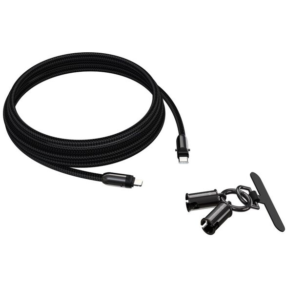 Devia 2σε1 Λουράκι 27W USB-C - Lightning Καλώδιο 1.2m
