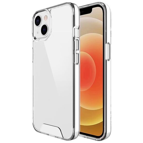 Crystal case for iPhone 16 6,1" transparent big hole 5907457783263